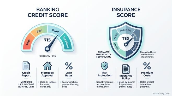 Credit based insurance score explained visually